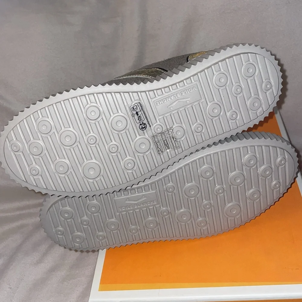 NWT VOILE BLANCHE Lipari Geniune Shearling Lined Sneaker - Picture 13 of 14